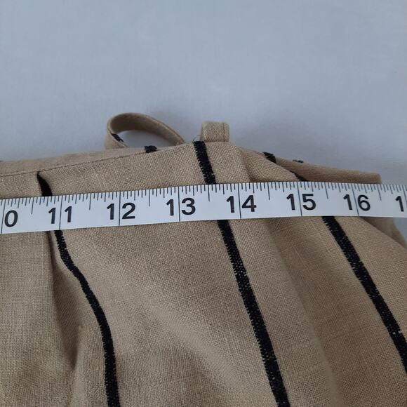 5 For $20.00 Sale Honey Punch Boho Crop Halter Top, Medium, Tan & Black - Picture 8 of 12